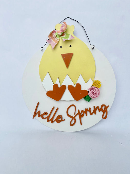 Hello Spring Chick