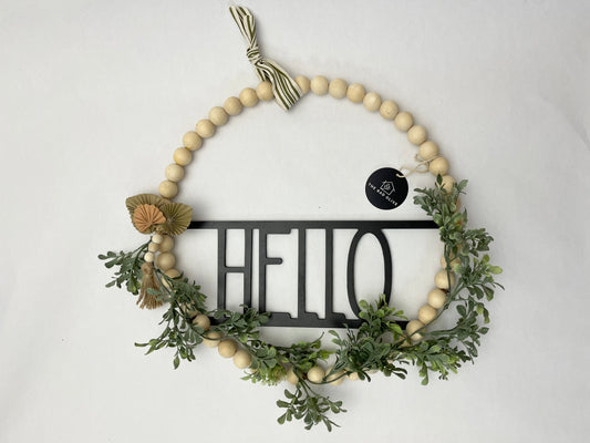 Hello Wreath