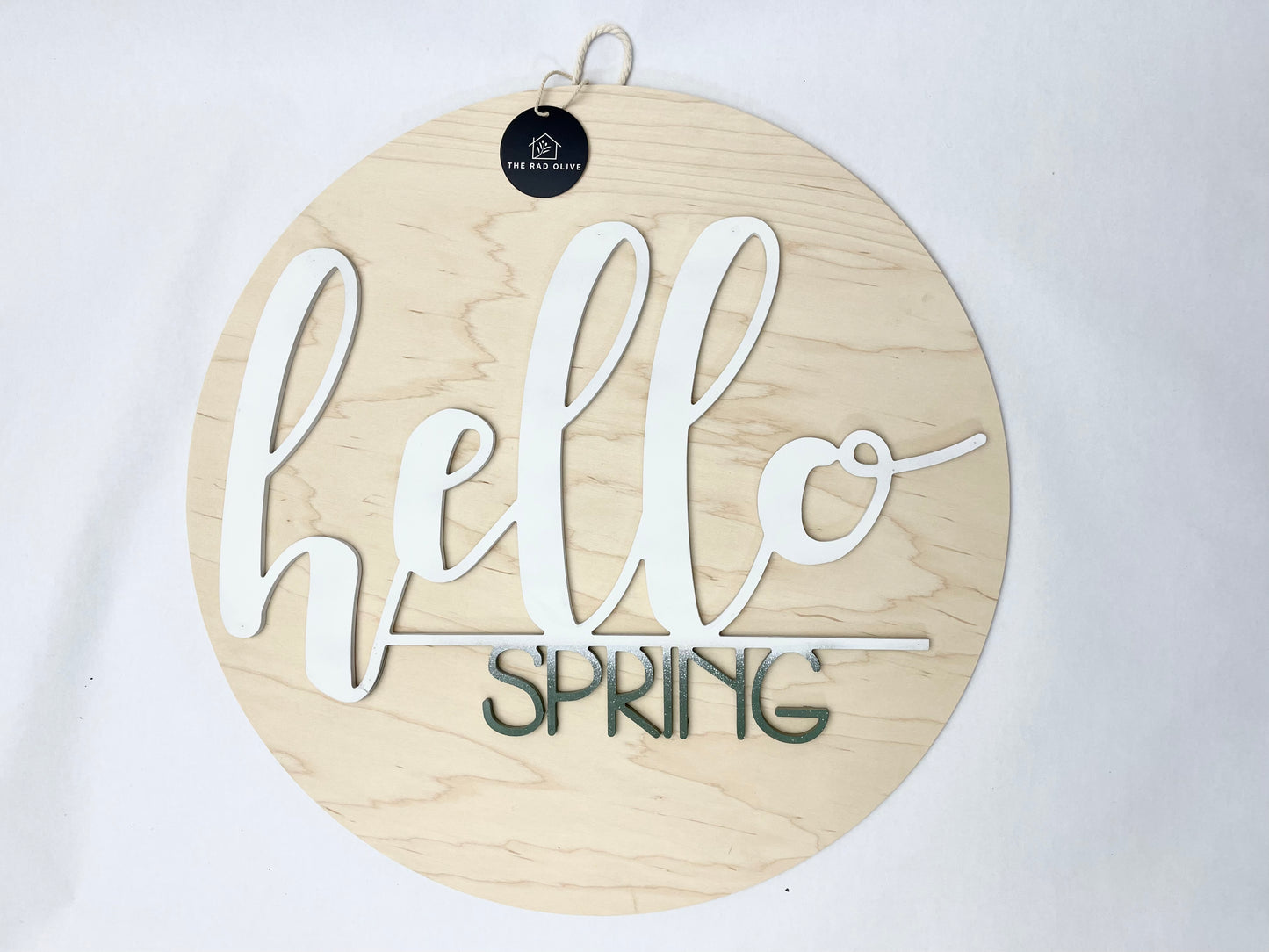 Hello Spring Sign