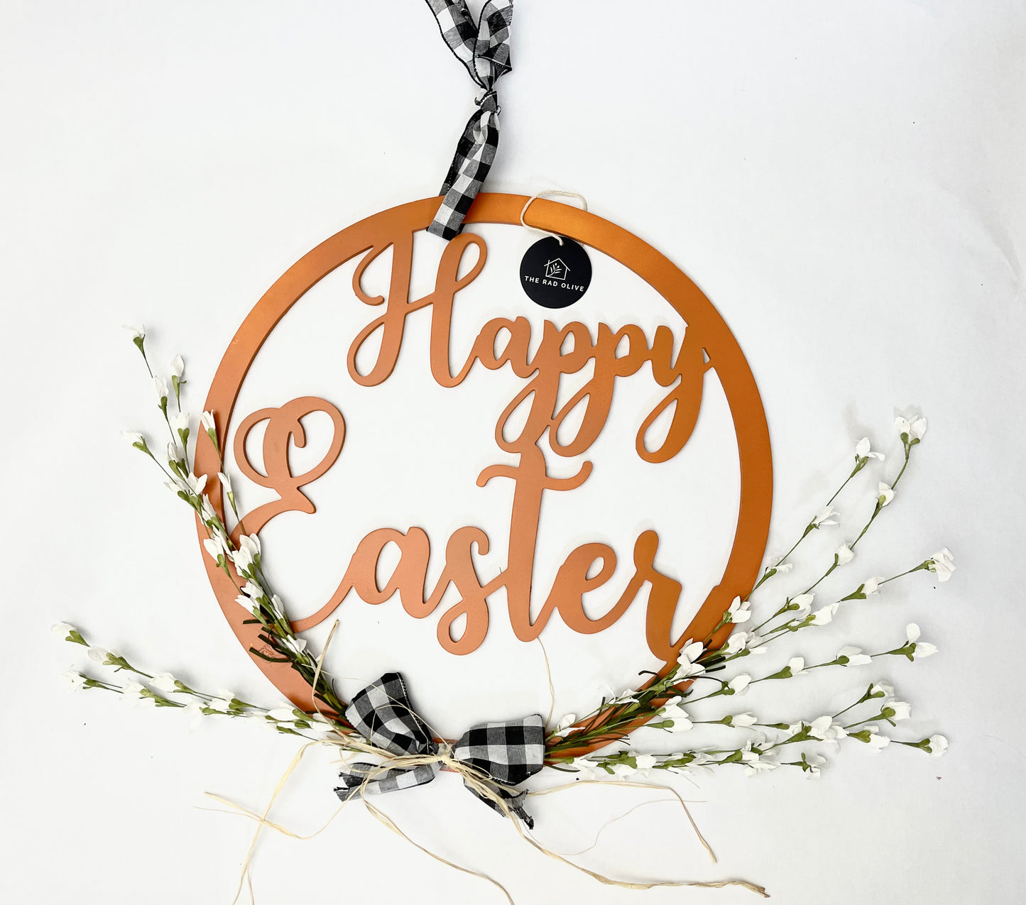 Happy Easter Wreath